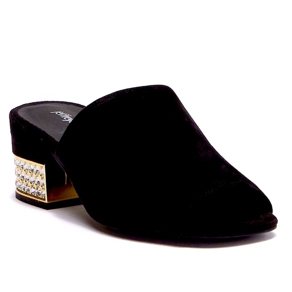 ⭐️BRAND NEW⭐️ DIAMOND GOLD 💎JEFFREY CAMPBELL💎MULES - Picture 3 of 6